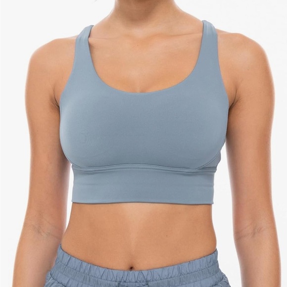 Amazon Essentials Other - Amazon Essentials Blue Sports Bra Intimates & Sleepwear